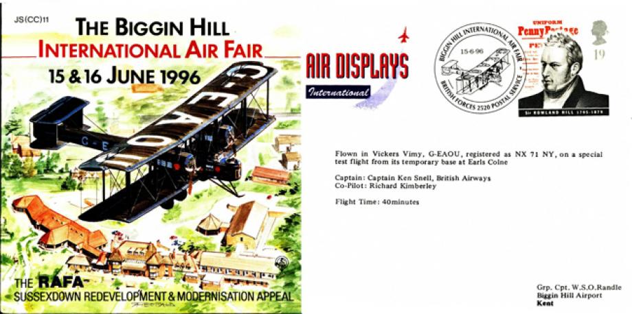 Biggin Hill International Air Fair 1996 cover