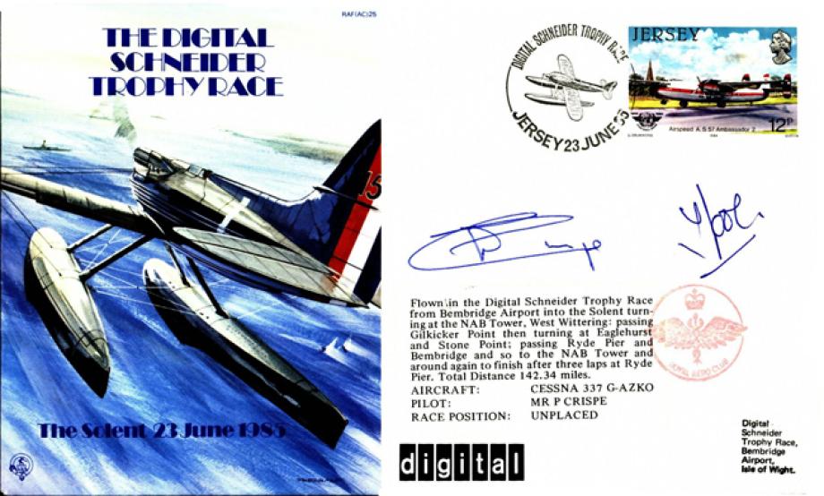 Schneider Trophy Race cover Sgd pilot