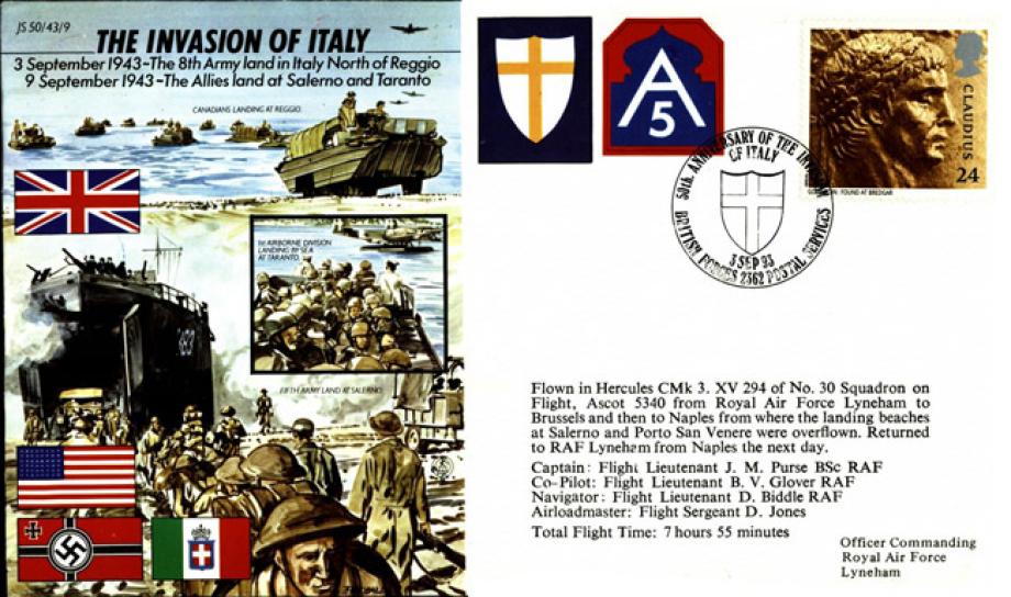  Invasion of Italy cover 