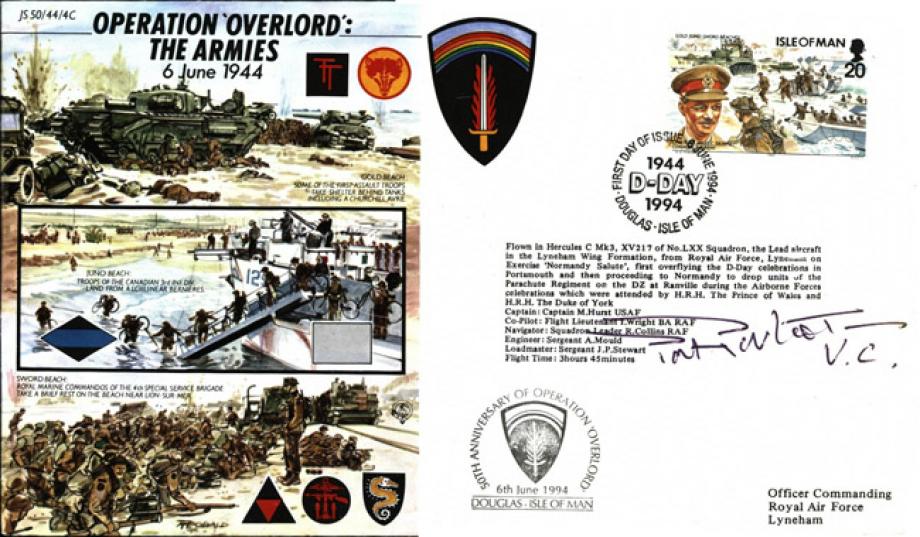 Operation Overlord - The Armies cover Sgd P Porrteous VC