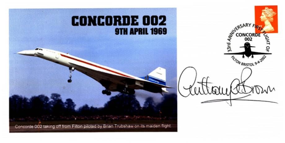 Concorde cover Sgd Tony Brown