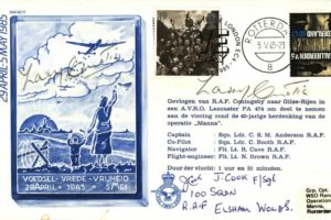 Dambusters 617 Squadron Cover Signed L Curtis and J Cook