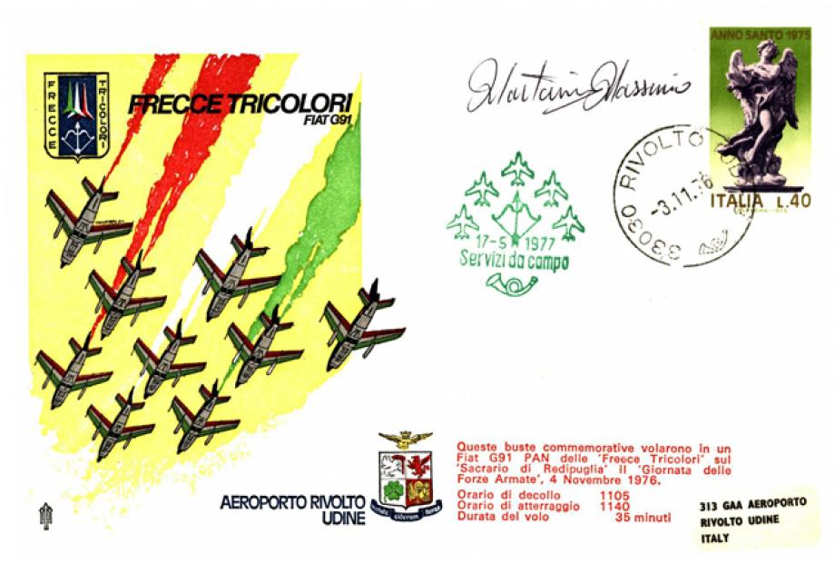 Air Displays-Frecce Tricolori cover Sgd pilot