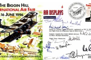 Biggin Hill International Air Fair 1996 cover Sgd by 13