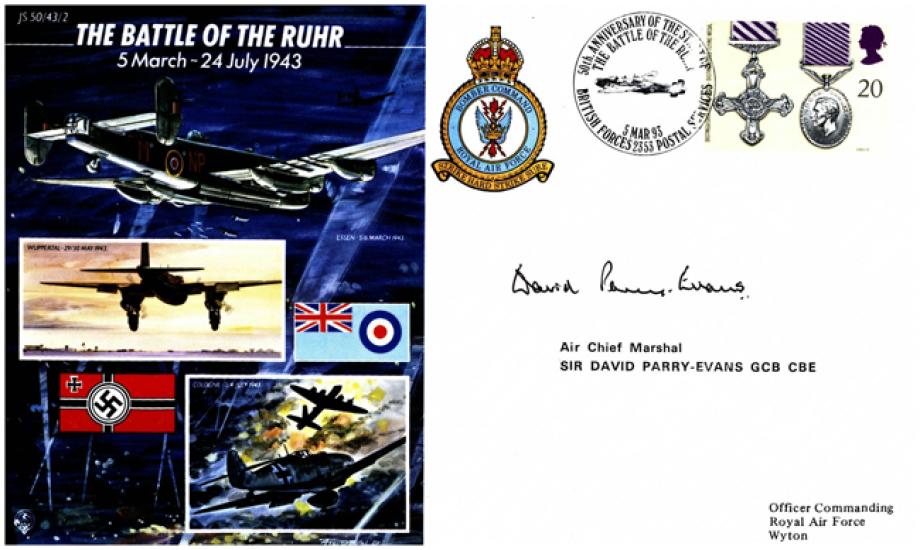 Battle of the Ruhr cover Sgd Sir D Parry-Evans