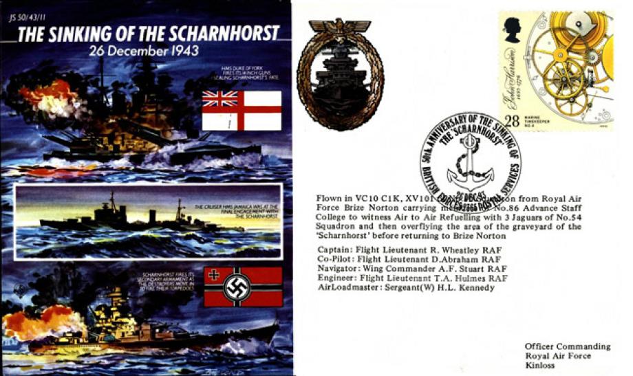 Sinking of the Scharnhorst cover 