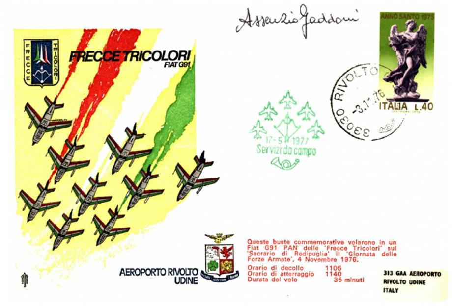 Air Displays-Frecce Tricolori cover Sgd pilot