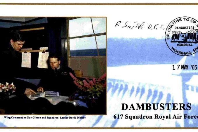 Dambusters 617 Squadron Cover Signed Row Smith 