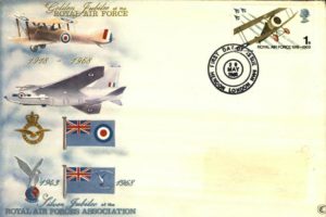 50th Anniversary of the RAF FDC Hendon postmark