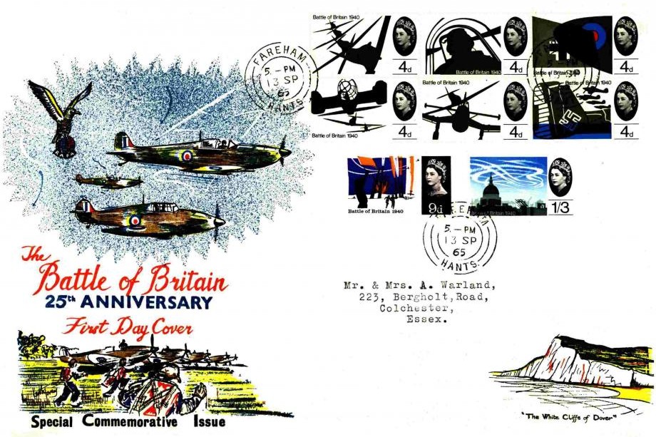 Battle of Britain 25th Anniversary cover 