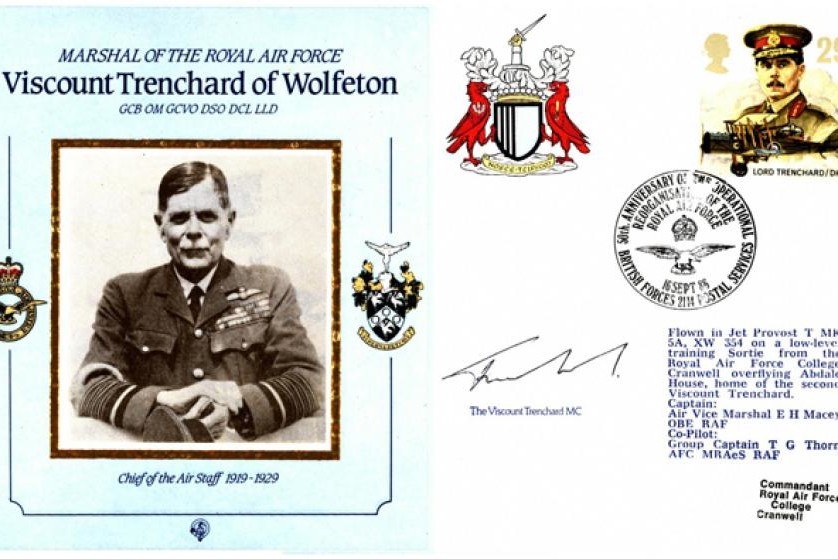 Commanders Cover Signed Trenchard