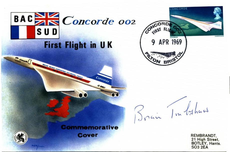 Concorde cover First Flight 9.4.69