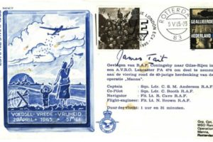 Dambusters 617 Squadron cover Signed James Tait Tirpitz