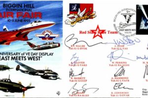 Biggin Hill Air Fair 1995 cover Sgd 11 pilots