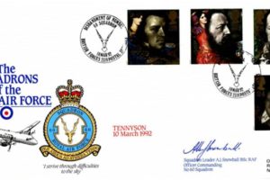 60 Squadron FDC Signed by Sq L A J Snowball - OC 60 Squadron