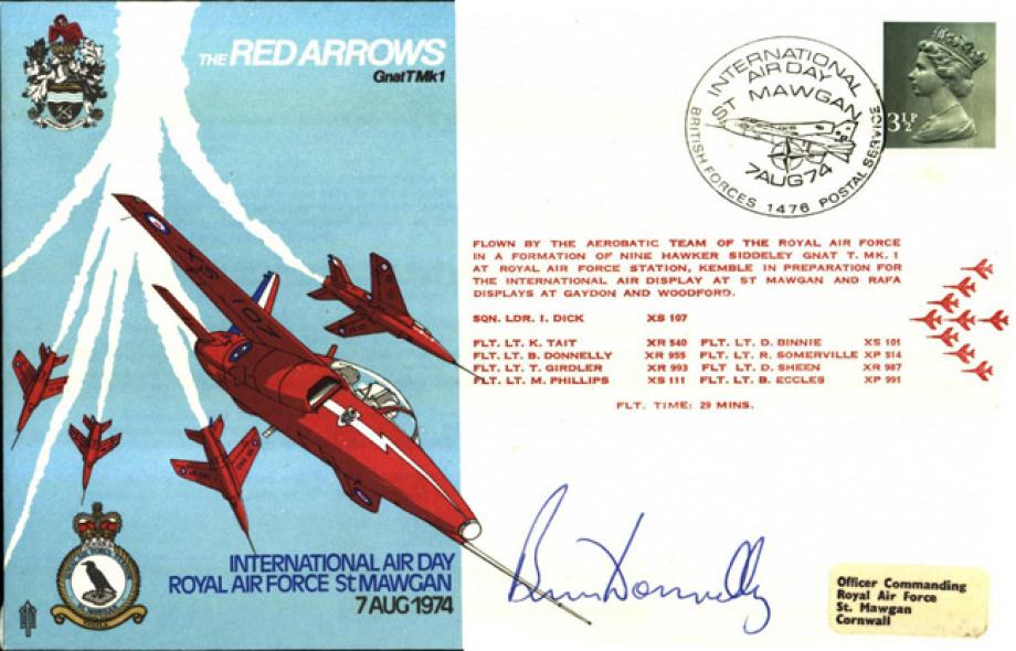Red Arrows cover Sgd by B Donnelly
