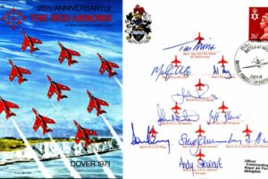 Red Arrows cover Sgd by all pilots and manager