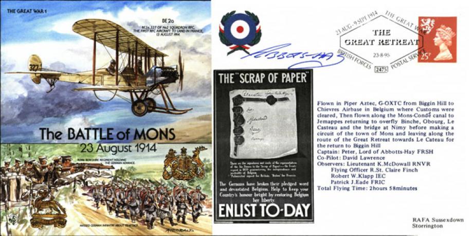 Battle of Mons cover Sgd Abbots-Hay