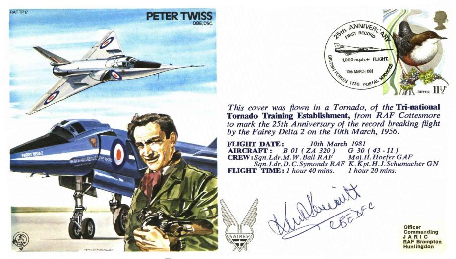 Peter Twiss the Test Pilot cover Sgd by 8