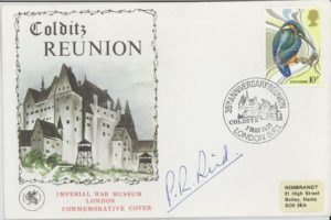 Colditz Cover Signed By The Escaper P R Reid 