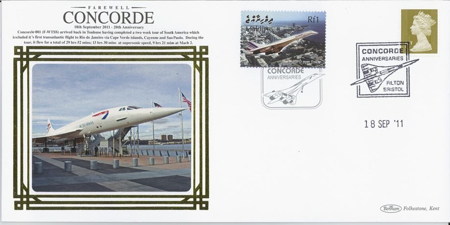 Farewell Concorde cover