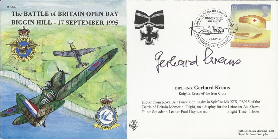 Battle of Britain cover Sgd by Gerhard Krems