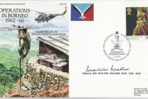 Operations in Borneo cover Sgd Gen Sir W Walker