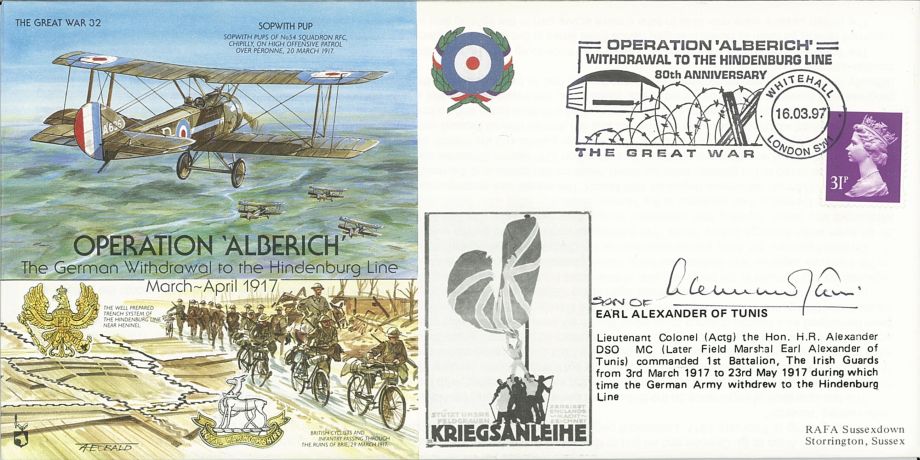 Operation Alberich cover Sgd Alexander of Tunis