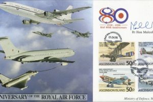 80th Anniversary of the RAF cover Sgd M Rifkind