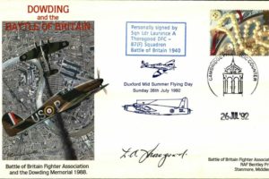 Battle of Britain Dowding cover Sgd L A Thorogood a BoB Pilot