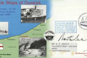 Dunkirk Little Ships cover Sgd Martin Summers