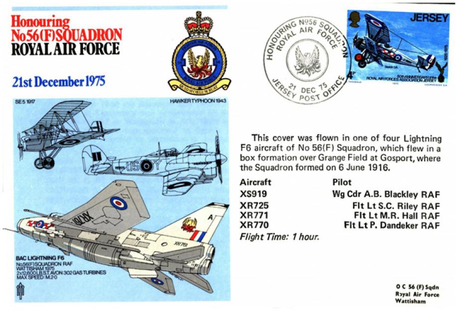 No 56(F) Squadron cover