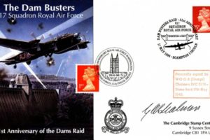 Dambusters 617 Squadron Cover Signed G Chalmers Dams Raid