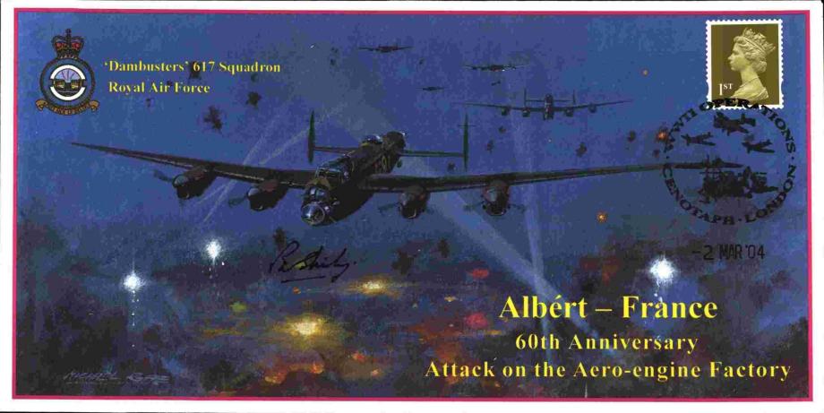 Dambusters 617 Squadron Cover Signed Patrick Shirley