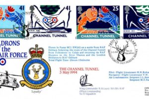 33 Squadron FDC Signed by WC R H Lacey the OC of 33 Squadron