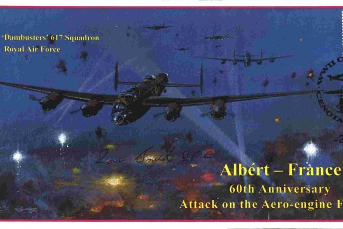 Dambusters 617 Squadron Cover Signed Row Smith 