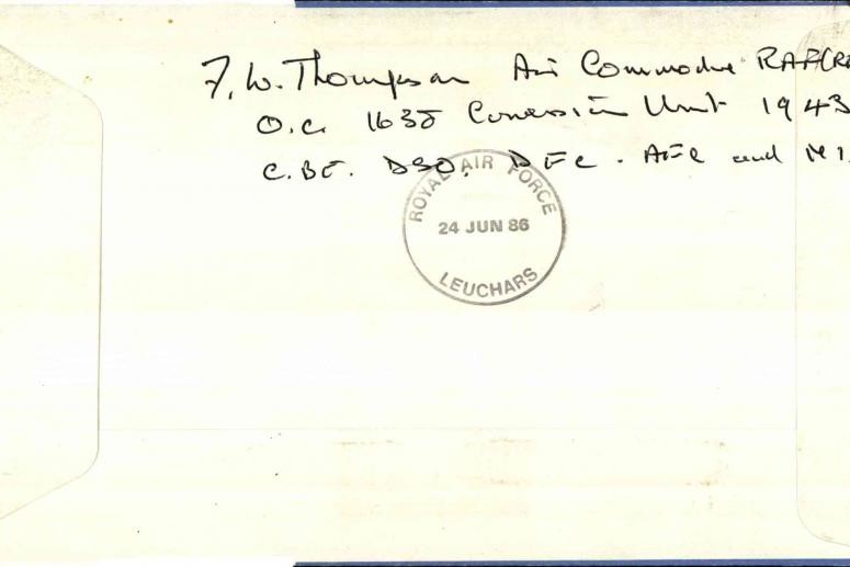 Mentioned in Despatches cover Signed Dawson and Bruce