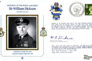 Commanders cover Sgd autopen of Dickson