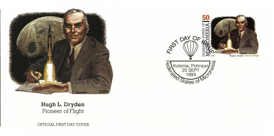 Hugh L Dryden FDC