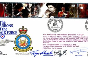 Squadrons of The Royal Air Force cover Multisigned