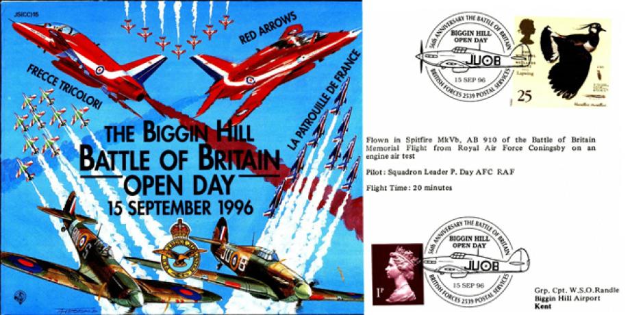 Biggin Hill Battle of Britain Open Day 1996 cover