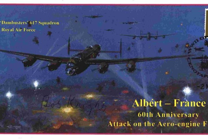 Dambusters 617 Squadron Cover Signed Bob Knights Tirpitz