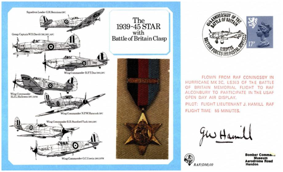 1939-1945 Star with Battle of Britain Clasp cover 