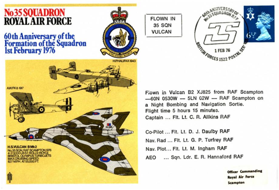 No 35 Squadron cover