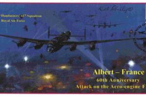 Dambusters 617 Squadron Cover Signed Des Phillips Tirpitz