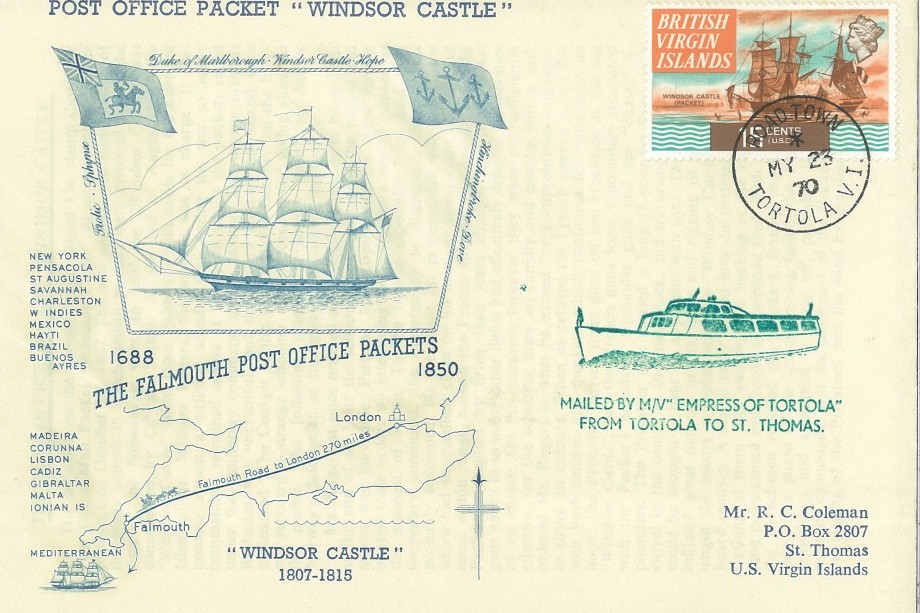 Post Office Packet Windsor Castle cover