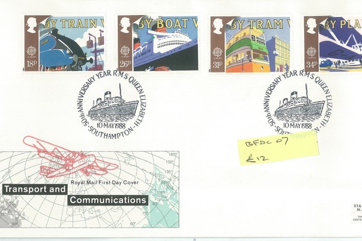 Queen Elizabeth FDC 10th May 1988
