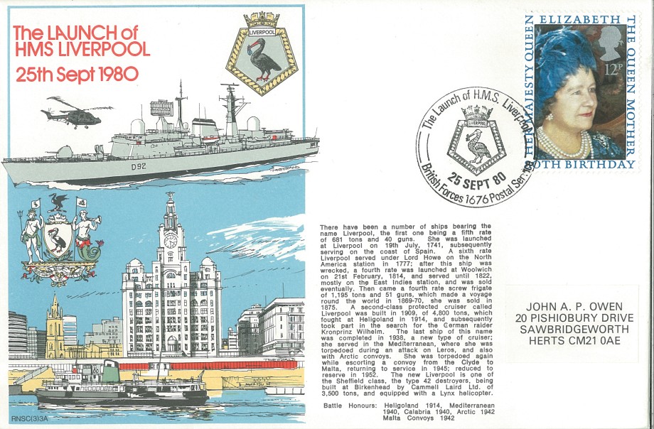 HMS Liverpool cover