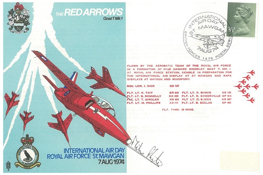 Red Arrows cover Sgd by M Phillips