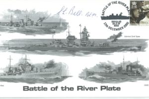 Naval cover Battle of The River Plate Sgd S Bell